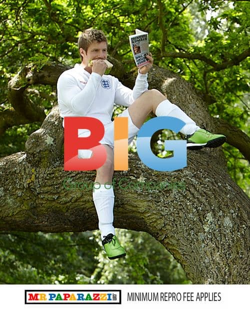 Beckham Lookalike Feeds Ducks in London