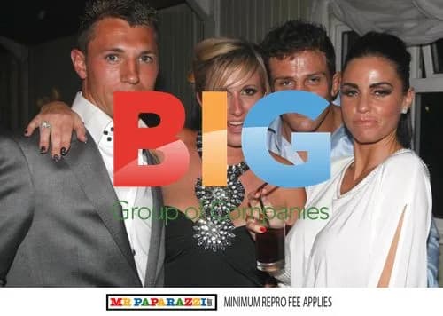 Katie Price and Alex Reid at party