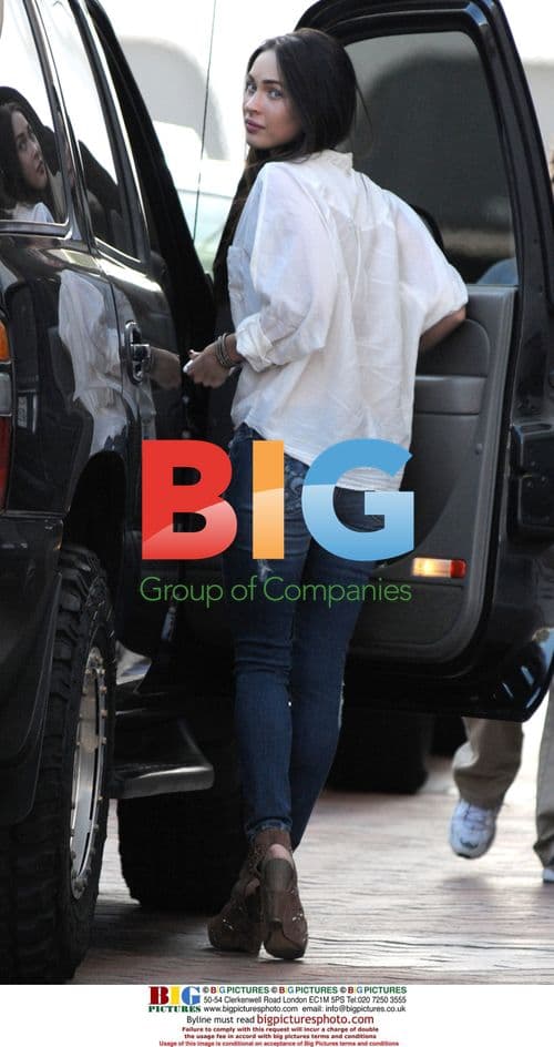 Megan Fox Shopping in Beverly Hills