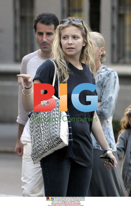 Charlotte Ronson Hails Cab in NYC