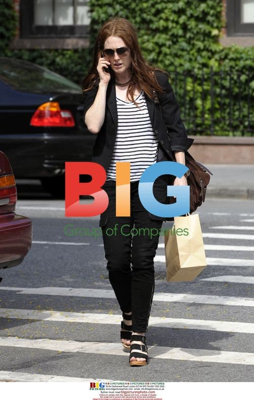 Julianne Moore Spotted in NYC