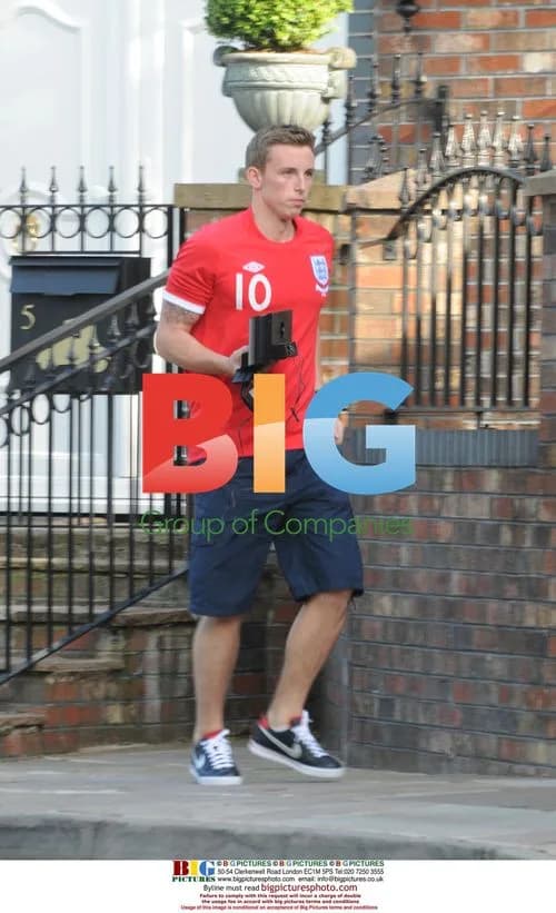 Coleen Rooney Watches World Cup at Home