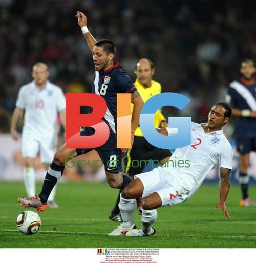 Glen Johnson vs Clint Dempsey at 2010 World Cup