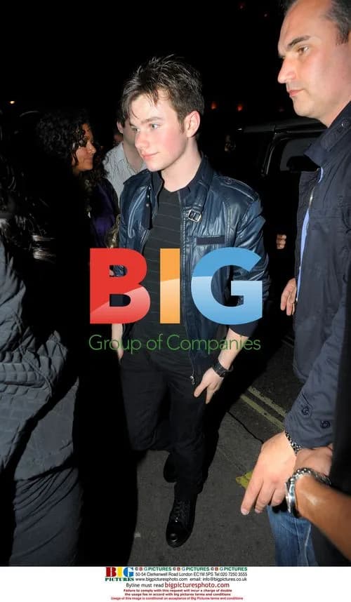 Glee actors at Mahiki, London