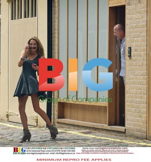 Jacqui Ainsley and Guy Ritchie