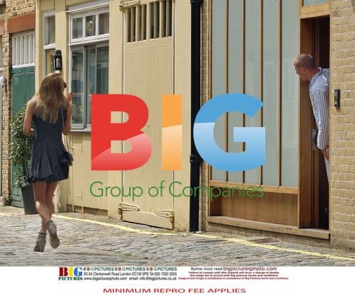 Jacqui Ainsley Seen Leaving Guy Ritchie's Home