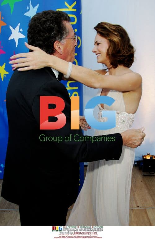 Kara Tointon and Robert Powell at Make-A-Wish Ball