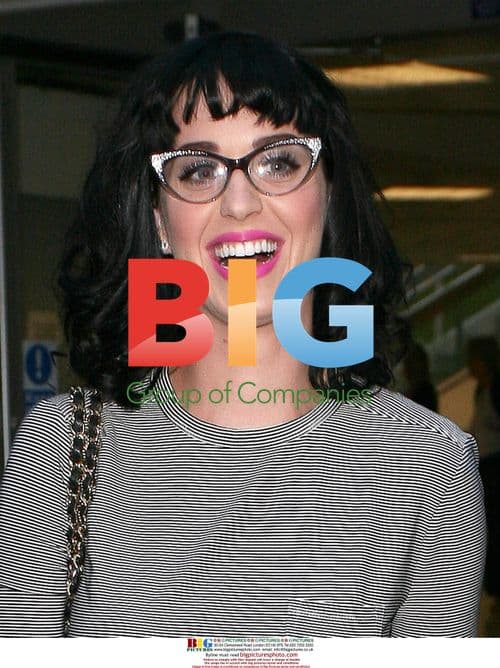 Katy Perry at Heathrow Airport