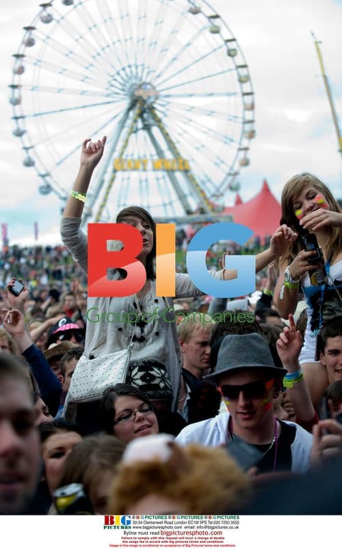 Rockness festival in Inverness, UK