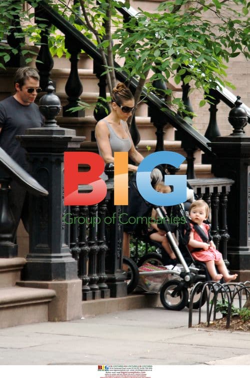 Sarah Jessica Parker & Family Leave NYC Home