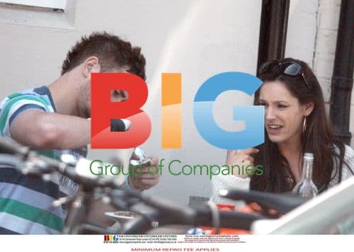 Kelly Brook and Danny Cipriani Lunch Date