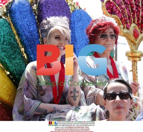 Osbournes at LA Gay Pride Parade