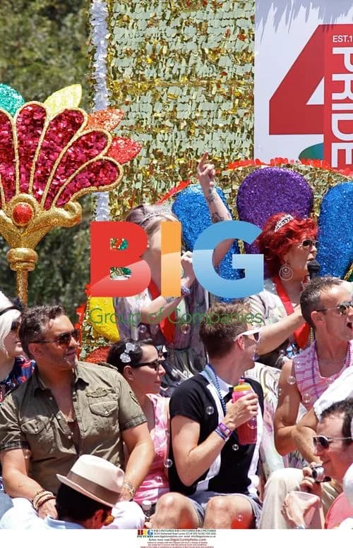 Kelly and Sharon Osbourne at LA Gay Pride Parade