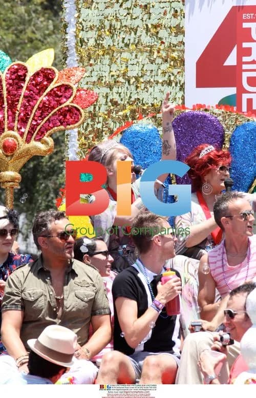 Kelly and Sharon Osbourne at LA Gay Pride