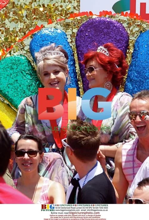 Kelly and Sharon Osbourne at LA Gay Pride