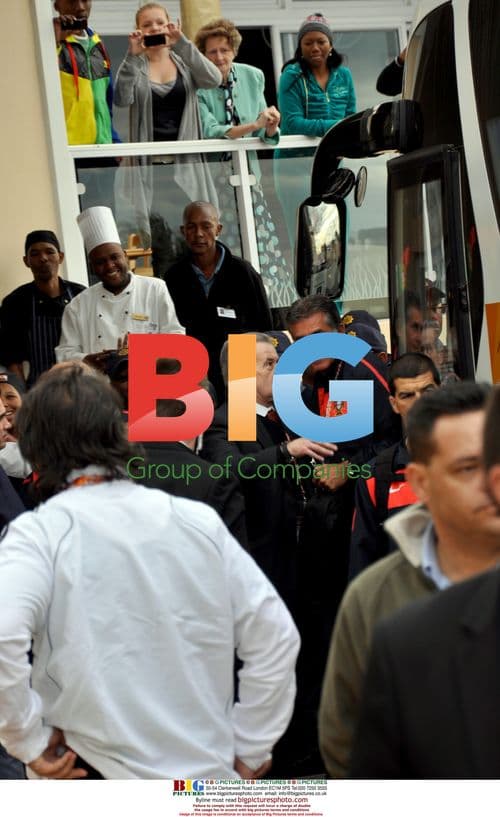 Portugal Players Depart for World Cup Match