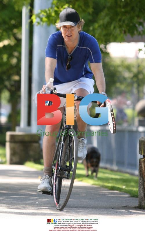 Owen Wilson and Dog Garcia Return Home