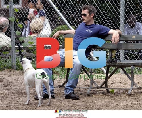 James Badge Dale out with dog in NYC