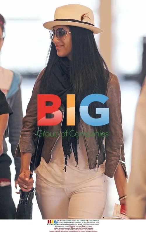 Nicole Scherzinger at Montreal Airport