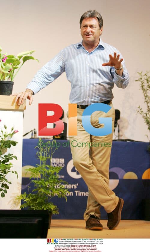Alan Titchmarsh at BBC Gardeners World Live