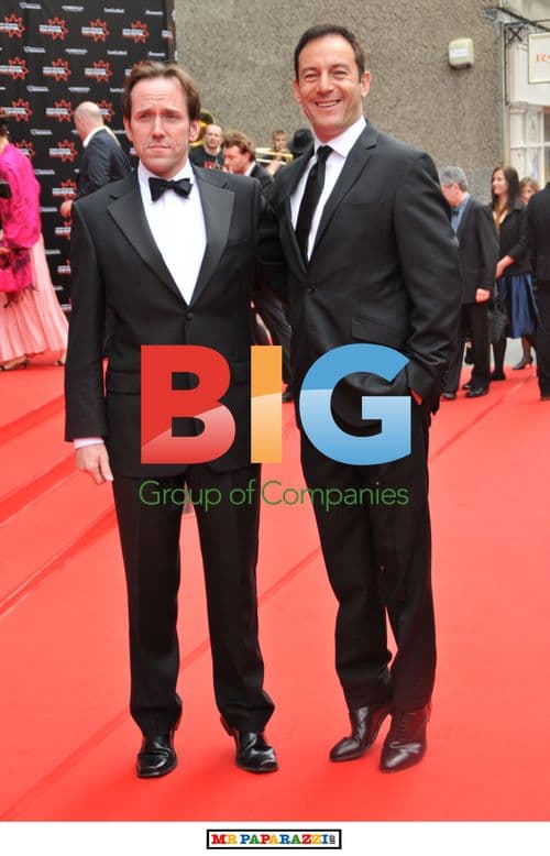 Ben Miller and Jason Isaacs at Edinburgh Film Festival