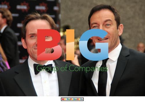 Ben Miller and Jason Isaacs at Edinburgh Film Festival