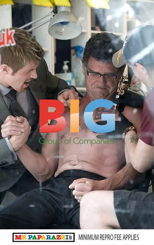 Fabio Capello Gets 3Lions Tattoo