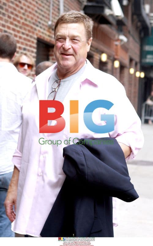 John Goodman at Letterman Show in NYC