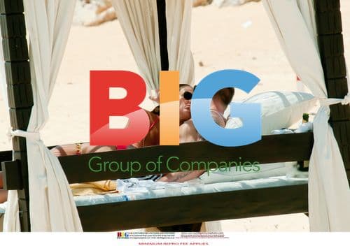 Danielle Lloyd and Jamie O'Hara in Portugal