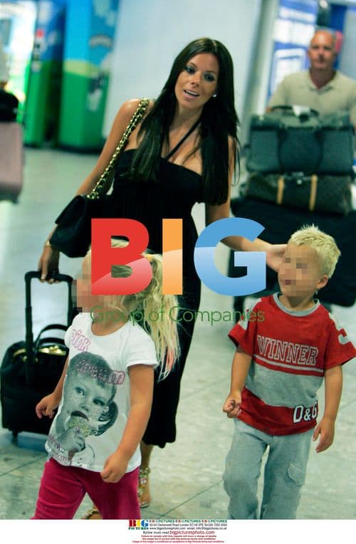 Toni Terry and Family at Heathrow