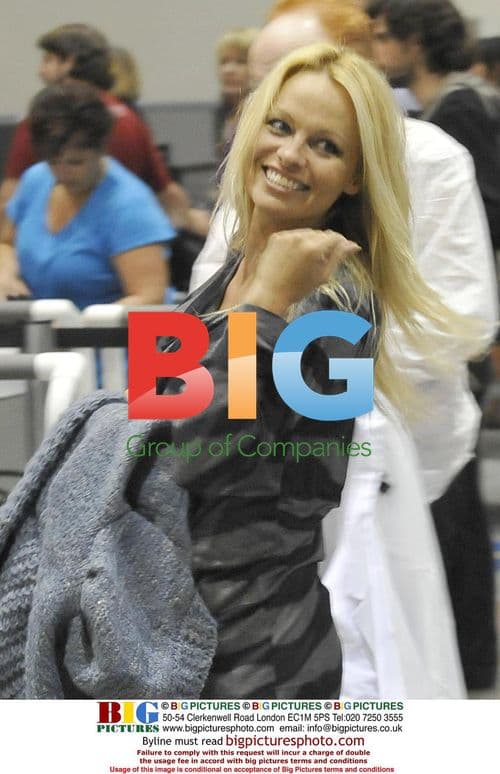 Pamela Anderson Forgets Passport at LAX