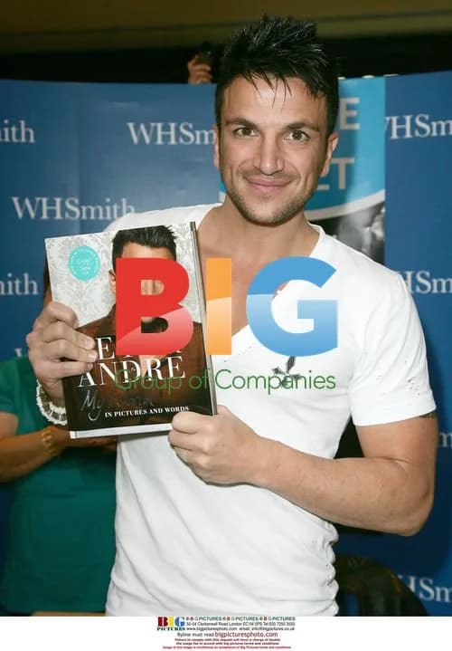 Peter Andre Book Signing in Thurrock