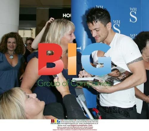 Peter Andre Book Signing at Lakeside