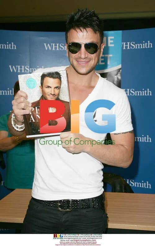 Peter Andre Book Signing