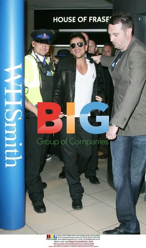 Peter Andre Book Signing at Lakeside