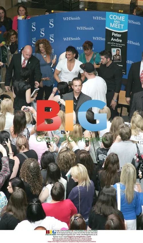 Peter Andre Book Signing