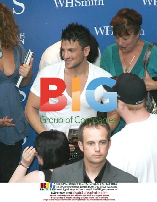 Peter Andre Book Signing
