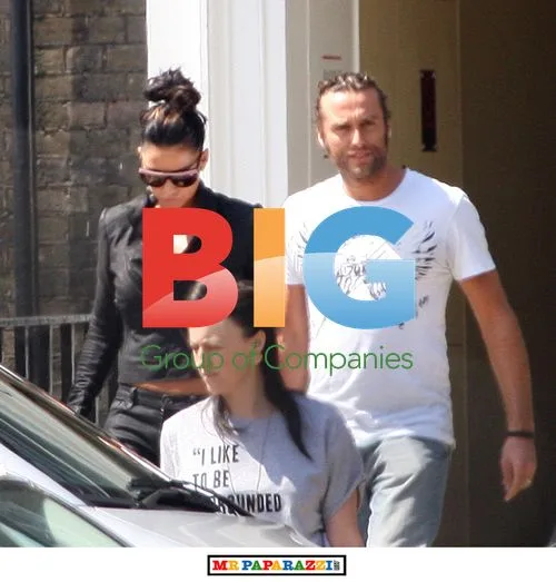Katie Price Seen at Solicitors with Brother