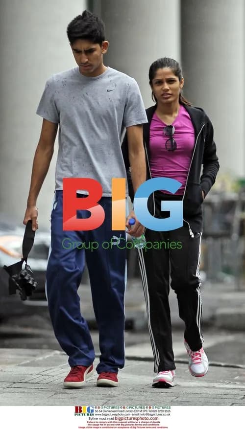 Slumdog Millionaire Couple Workout in Montreal