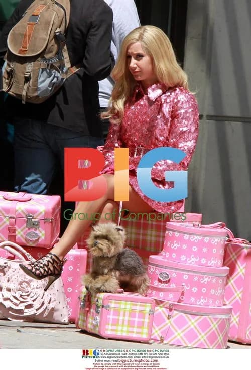 Ashley Tisdale Filming "High Stakes" in Toronto