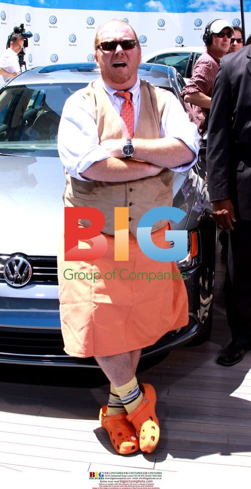 Mario Batali at Volkswagen 2011 New Compact Sedan Launch