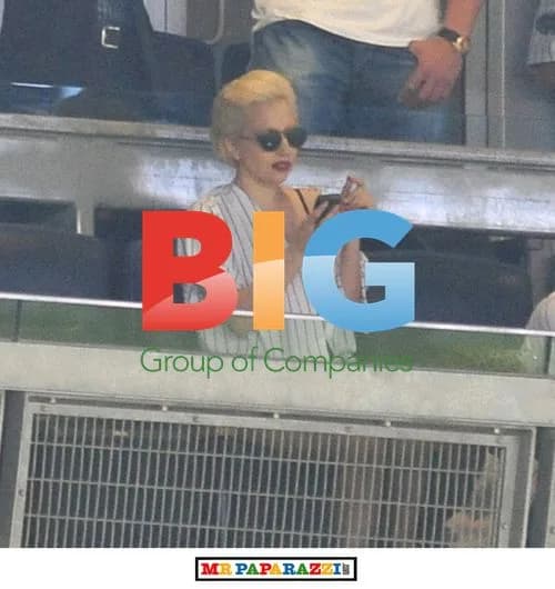 Lady Gaga Cheers on Yankees in NYC