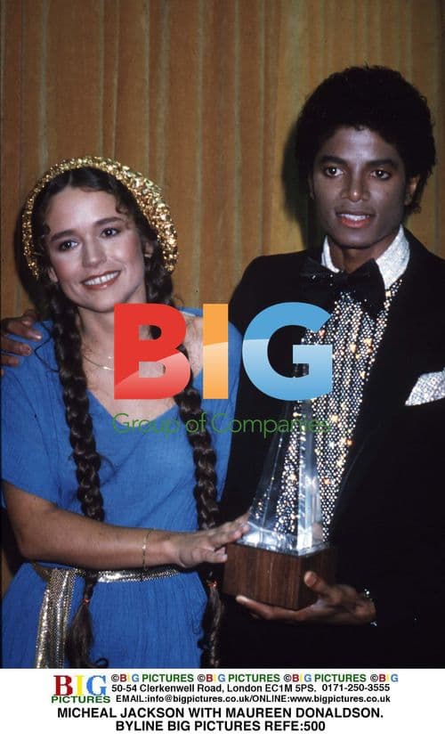 Michael Jackson with Maureen Donaldson
