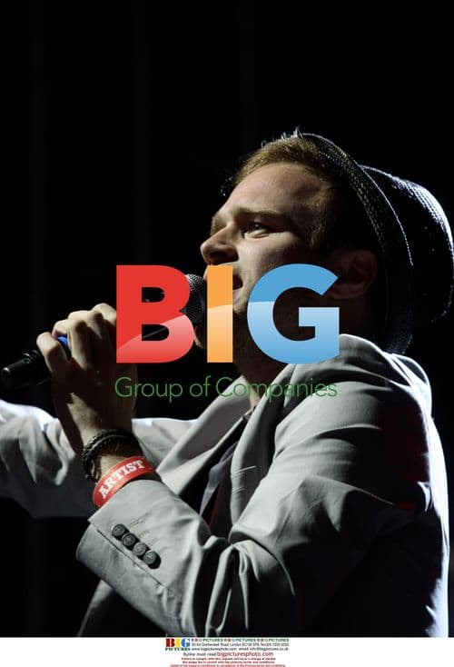 Olly Murs Performing at Isle of Man Festival