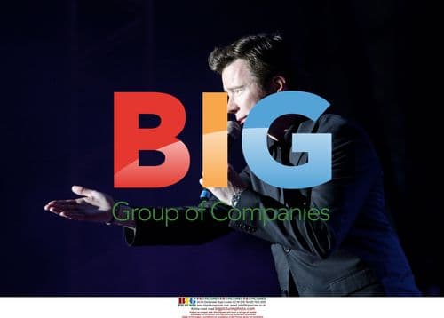 Rick Astley at Isle of Man Bay Festival