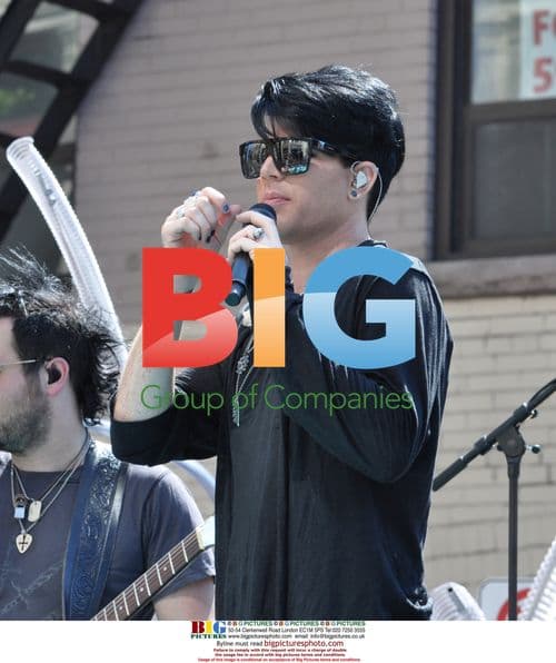 Adam Lambert rehearses for Much Music Video Awards