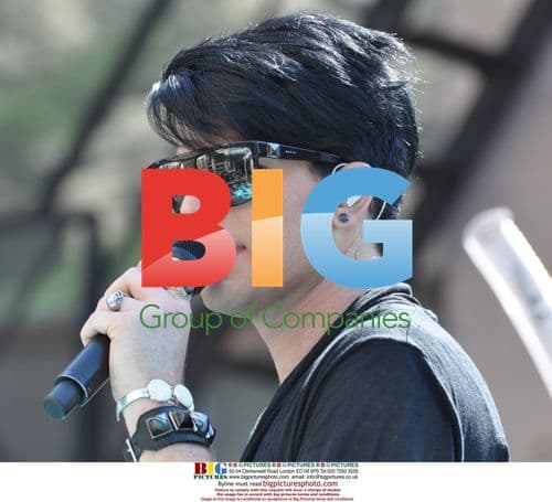 Adam Lambert rehearses for Much Music Video Awards