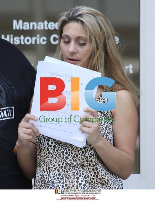 Devon James Leaves Court After Filing Documents