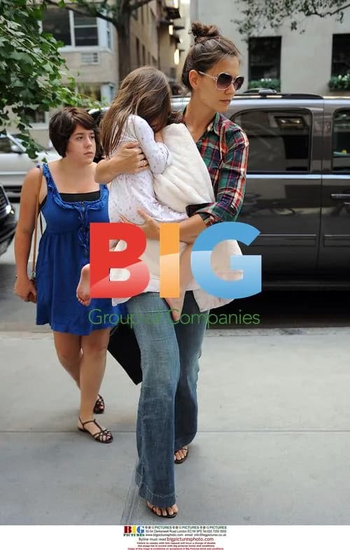 Katie Holmes with daughter Suri Cruise