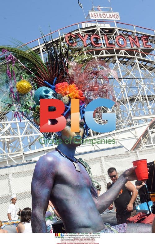 Mermaid Parade at Coney Island, NY